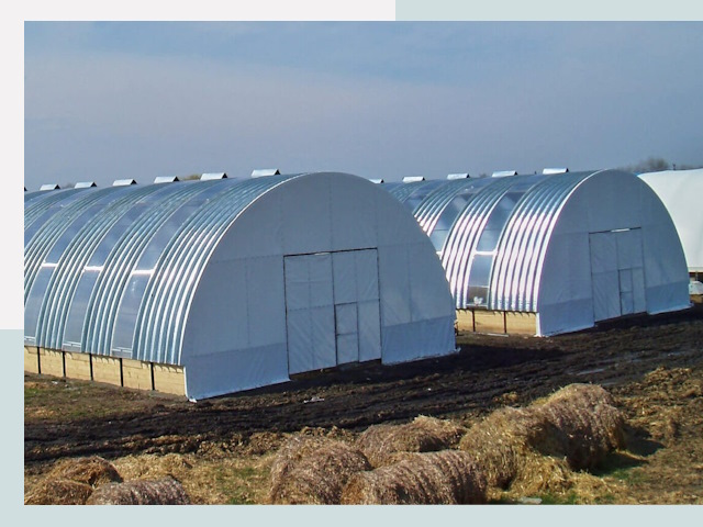 Сельскохозяйственные здания в Новокуйбышевске