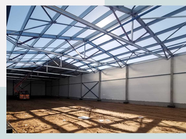 Строительство сенохранилищ в Новокуйбышевске