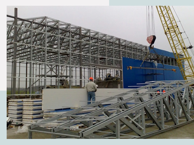 Строительство заводов в Новокуйбышевске