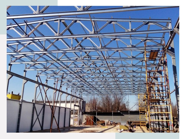 Строительство цехов в Новокуйбышевск от 615 руб. под ключ