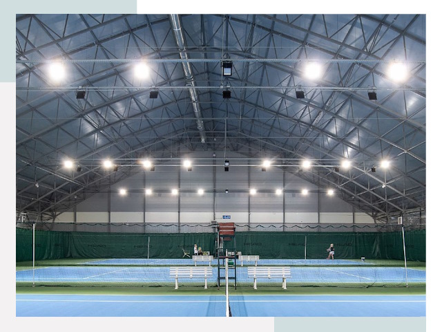 Строительство теннисных кортов в Новокуйбышевск от 615 руб.