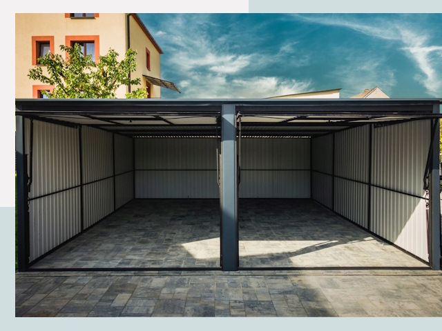 Гаражи из металлоконструкций от 615 руб. в Новокуйбышевск