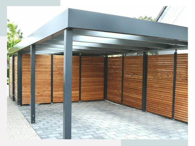 Навесы для парковки в Новокуйбышевске