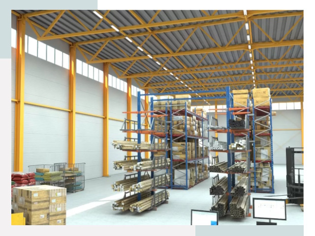 Типовые ангары в Новокуйбышевске