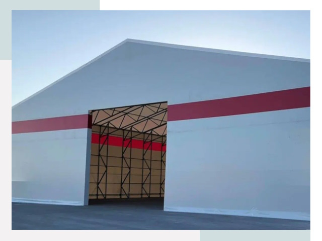 Быстровозводимые ангары в Новокуйбышевске