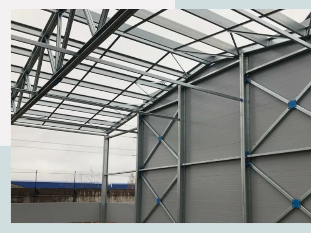 Каркасные ангары от СтальСтрой-Нвб по цене от 615 руб.