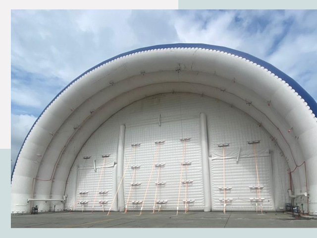 Пневмокаркасные ангары от СтальСтрой-Нвб по цене от 615 руб.