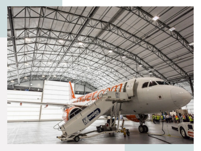 Авиационные ангары в Новокуйбышевске