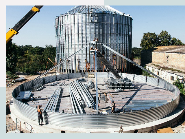 Силосы для зерна в Новокуйбышевск от 615 руб. - Надёжное хранение