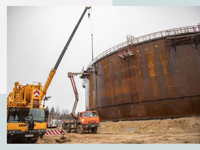 Монтаж резервуаров в Новокуйбышевске от 615 руб. за м³