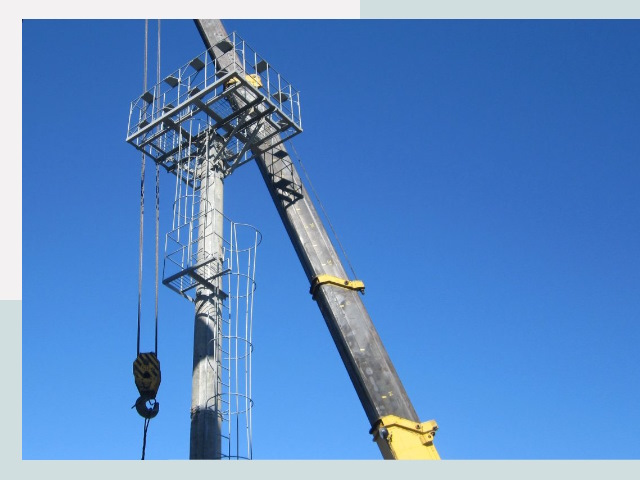 Монтаж осветительных мачт в Новокуйбышевск от 615 руб.