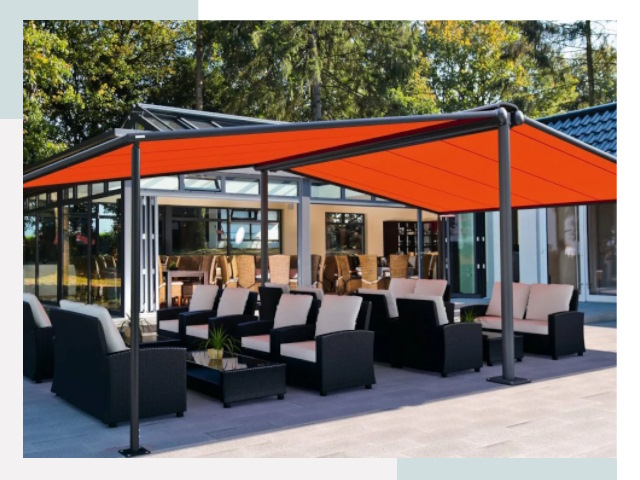 Навесы для кафе и ресторанов в Новокуйбышевске