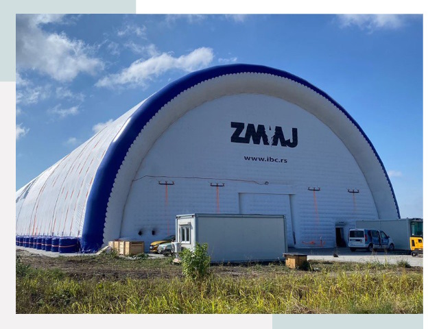 Брендирование ангаров в Новокуйбышевске