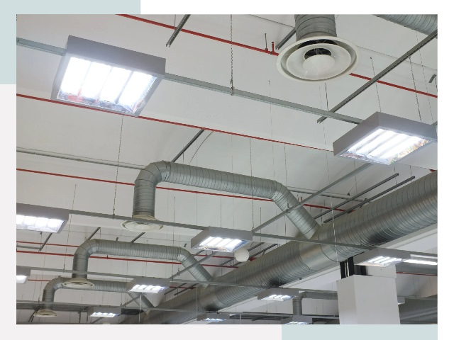Вентиляция ангаров в Новокуйбышевске