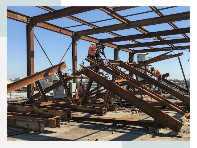 Демонтаж металлоконструкций в Новокуйбышевске от 615 руб.