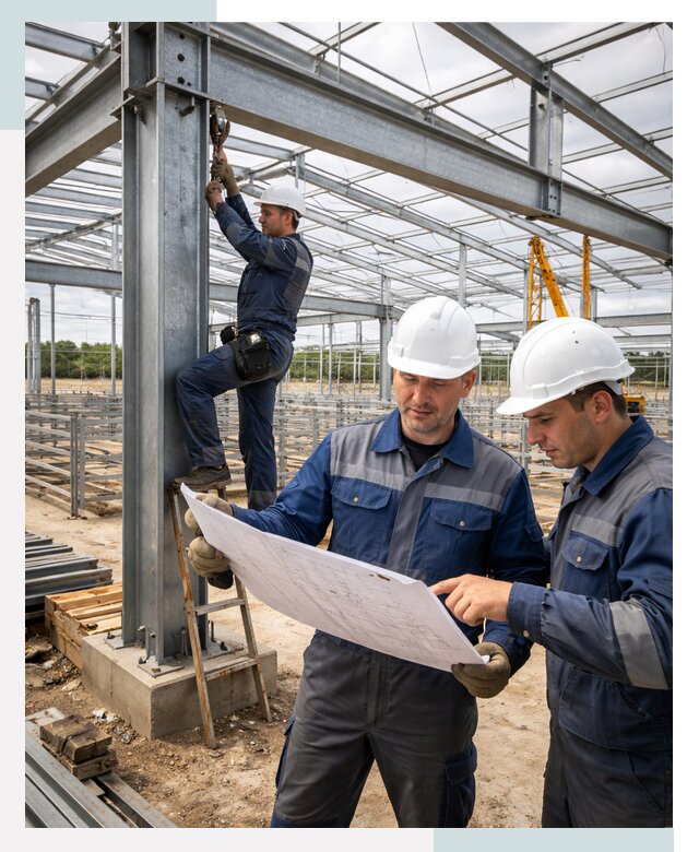 Строим животноводческие комплексы в Новокуйбышевске от 6657 р. | СтальСтрой-Нвб