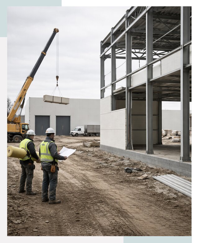 Строительство холодильных складов в Новокуйбышевске от 46089 р. - СтальСтрой-Нвб