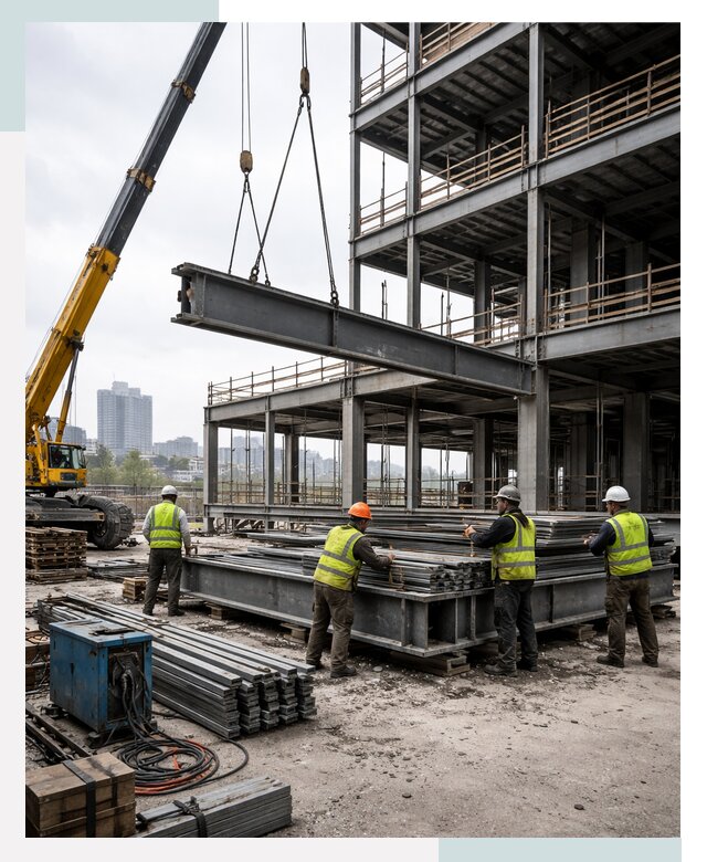 Строительство торгово-офисных зданий в Новокуйбышевске от 46089 р.| СтальСтрой-Нвб