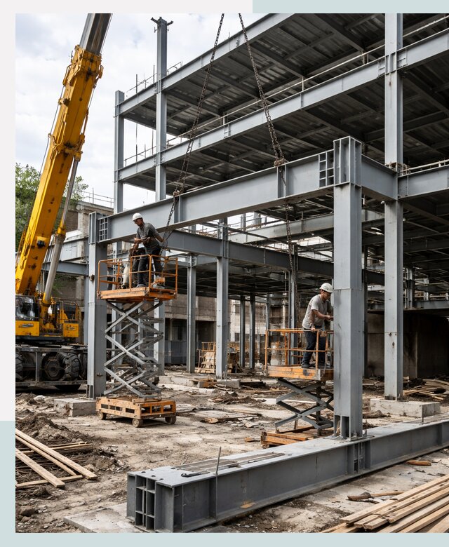 Строительство торгово-офисных зданий под ключ в Новокуйбышевске